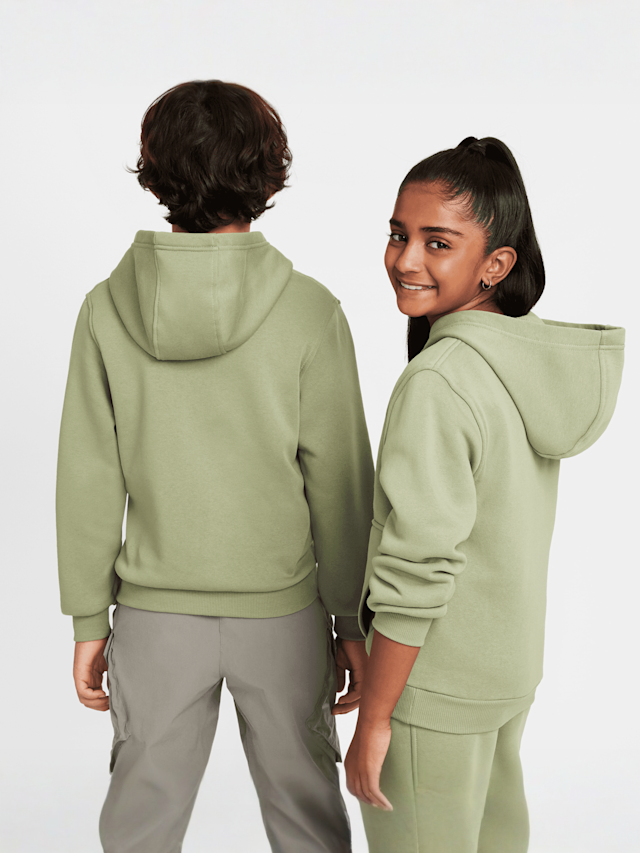Nike, Sportswear Club Fleece Hoodie, green, Image 2 of 6