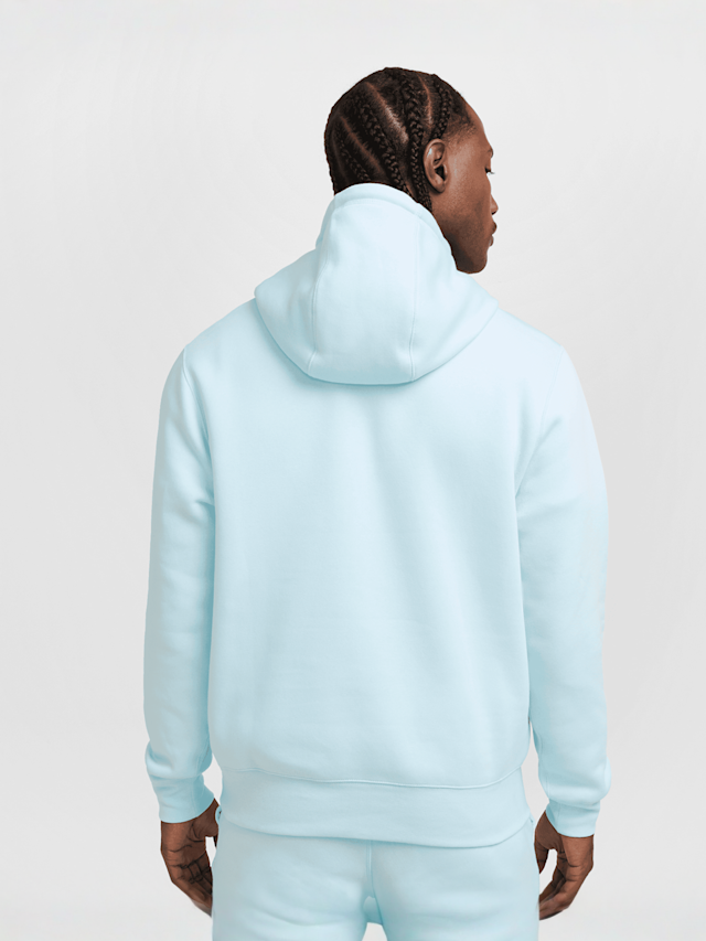 Nike, Club Fleece Hoodie, blue, Image 2 of 6