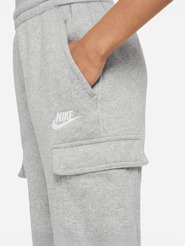 Nike, Sportswear Club Fleece Cargo Pants, grey, Image 4 of 6