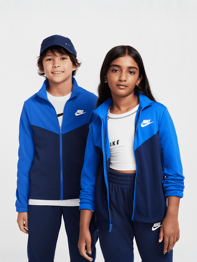 Nike, Sportswear Tracksuit Poly Fullzip High brand Read, blauw, Afbeelding 3 van 8
