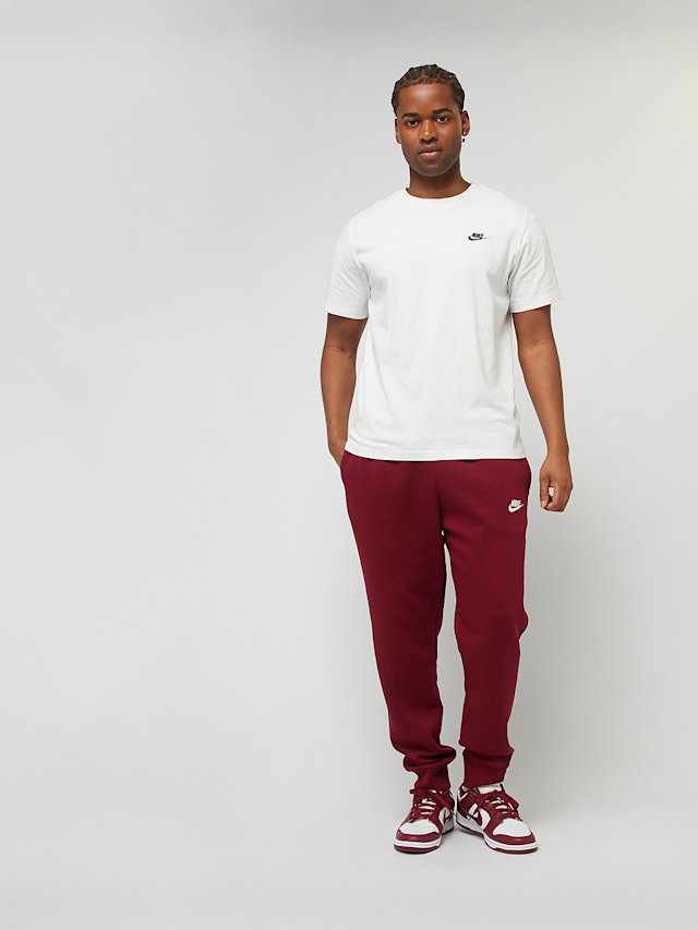 Nike, Sportswear Club Fleece Joggers, red, Image 5 of 5