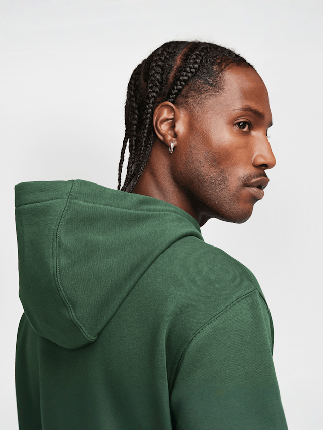 Nike, Sportswear Club Fleece Hoodie, green, Image 6 of 7