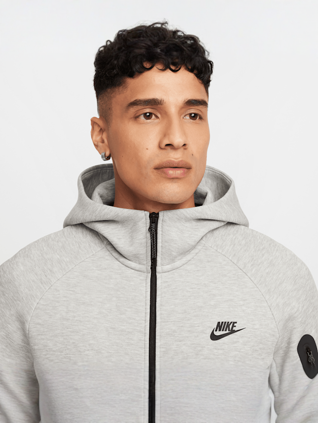 Nike, Tech Fleece Windrunner, grey, Image 3 of 8