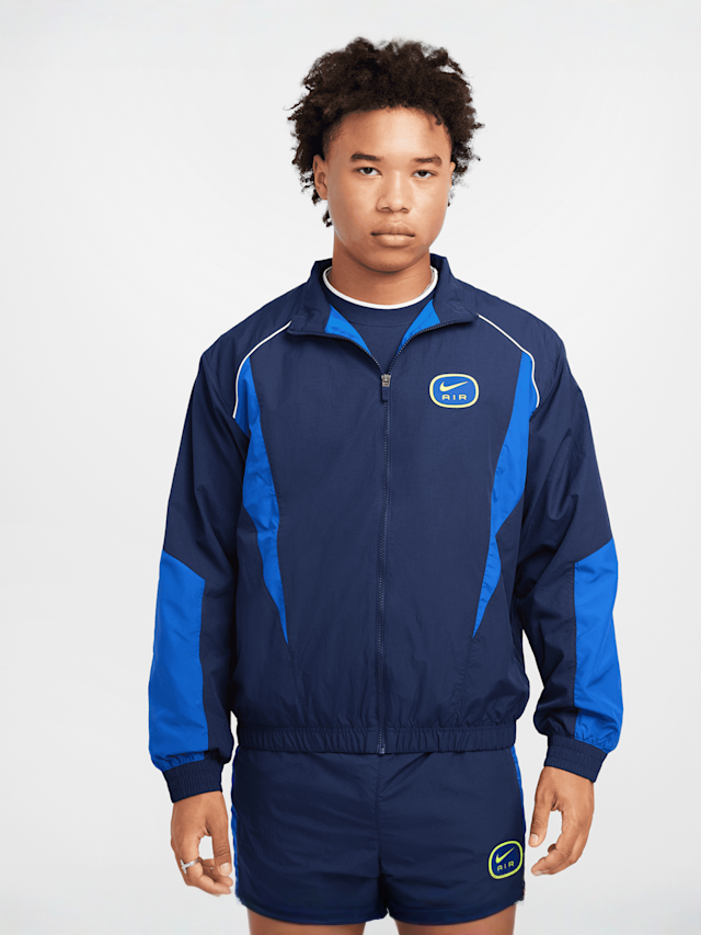Nike  , Sportswear Swoosh Woven Air Tracktop, blue, Image 1 of 6