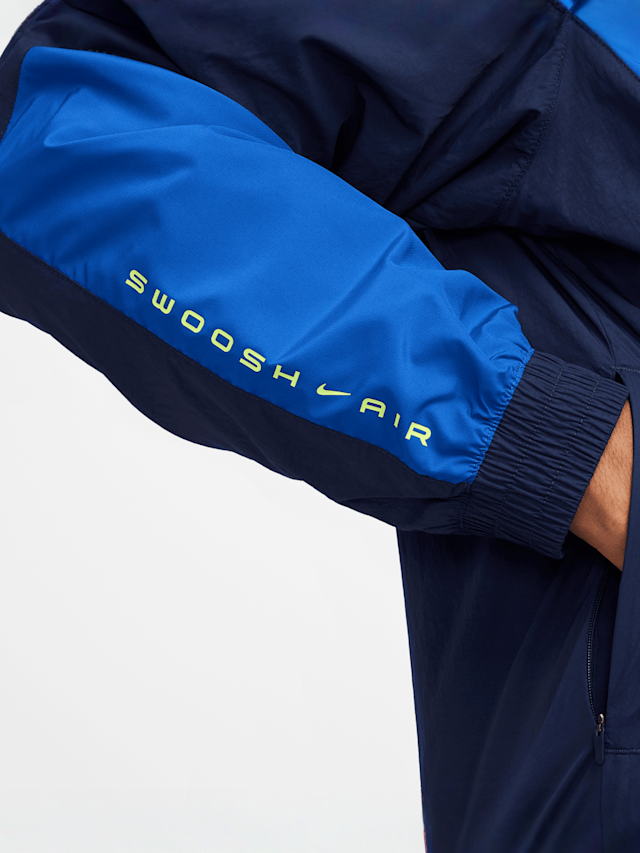 Nike  , Sportswear Swoosh Woven Air Tracktop, blue, Image 5 of 6
