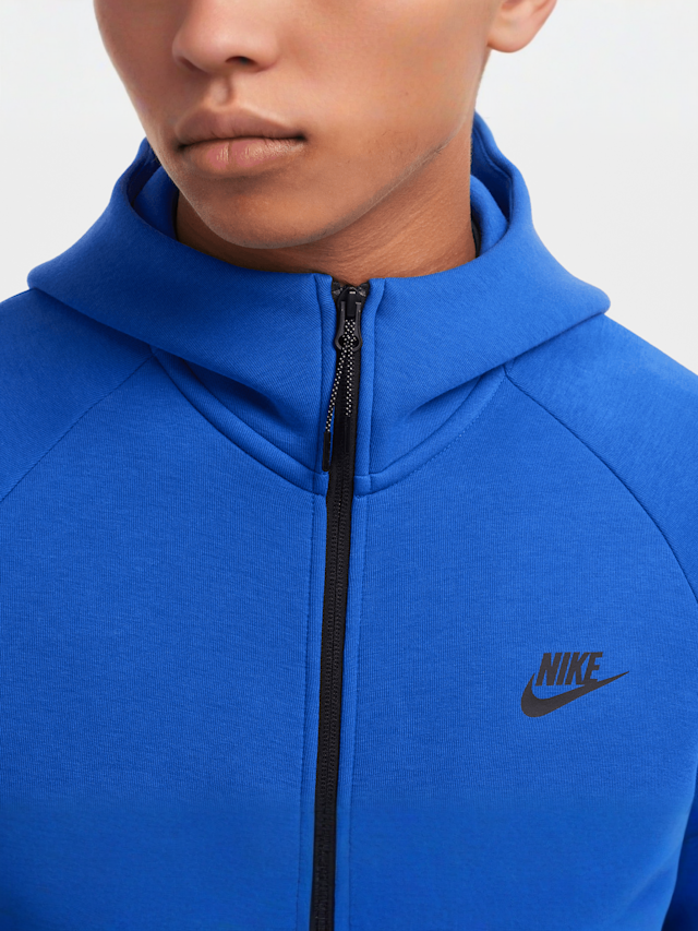 Nike, Tech Fleece Windrunner, blue, Image 3 of 8