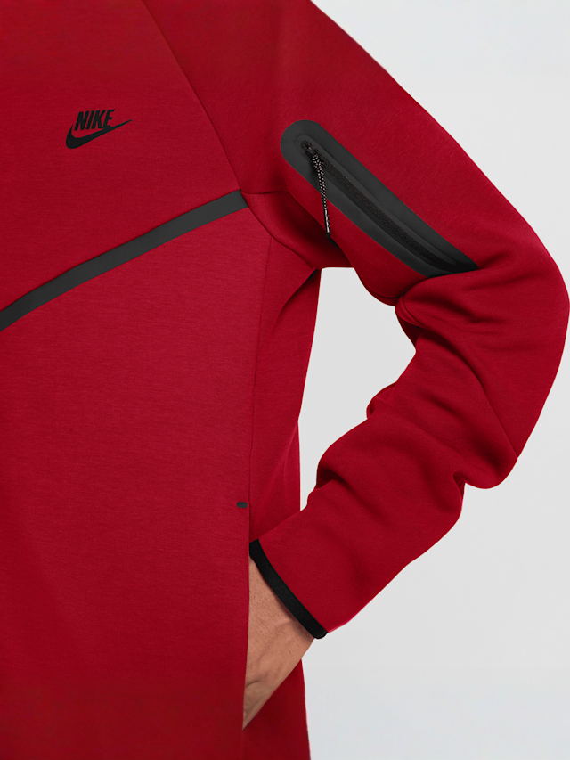 Nike, Tech Fleece Windrunner, red, Image 3 of 3