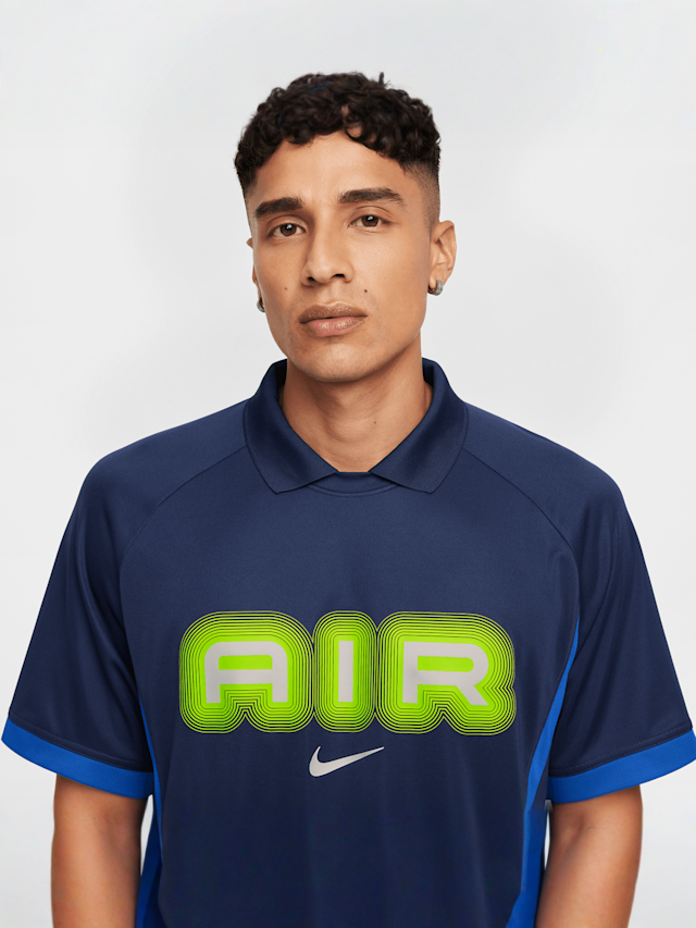 Nike, Sportswear Swoosh Air Jersey, blauw, Afbeelding 3 van 4