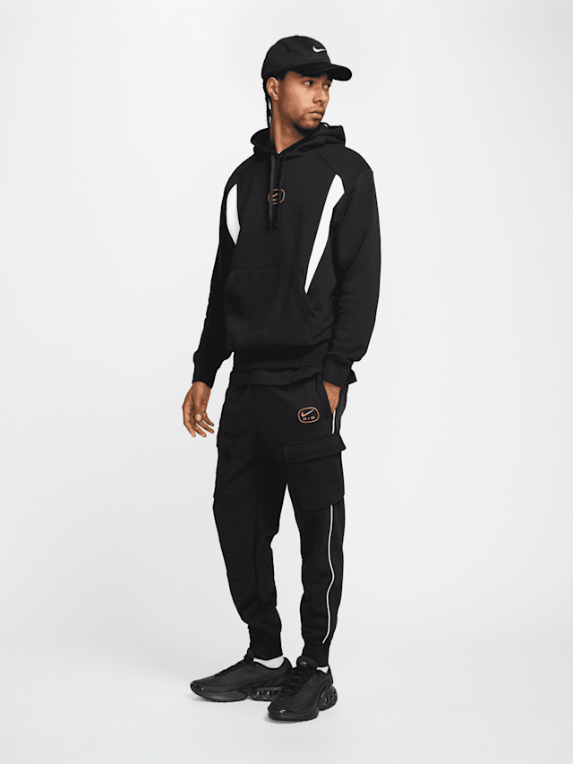 Nike, Sportswear Swoosh Air Fleece Cargo Pants, zwart, Afbeelding 7 van 7