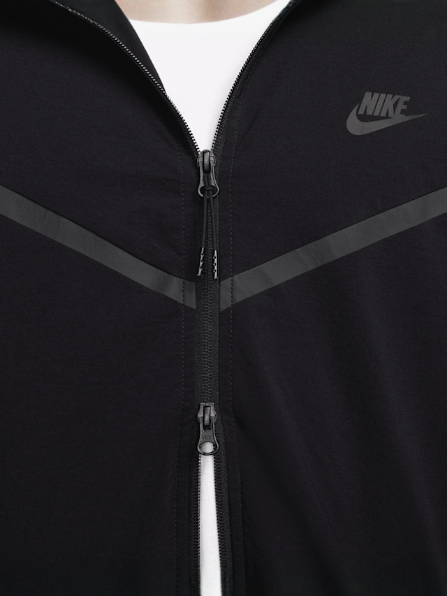 Nike, Tech Woven Windrunner Full-Zip Jacket, black, Image 4 of 9