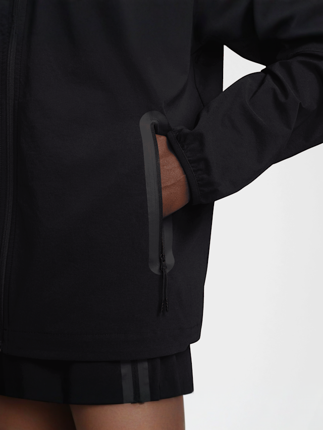 Nike, Tech Woven Windrunner Full-Zip Jacket, black, Image 6 of 9