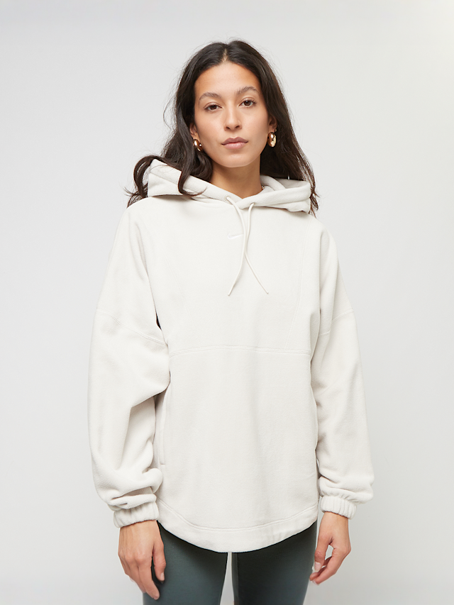 Nike, Therma-FIT Oversized Fleece Hoodie, beige, Image 1 of 4