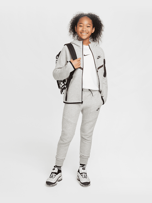 Nike, Sportswear Tech Fleece Full-Zip Hoodie, grijs, Afbeelding 6 van 6