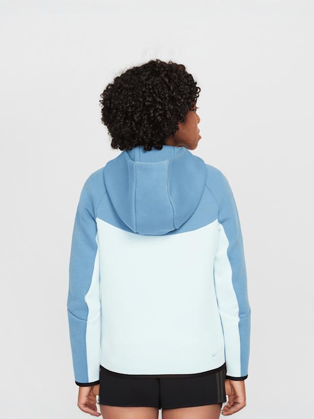 Nike, Sportswear Tech Fleece Full-Zip Hoodie, blue, Image 2 of 7