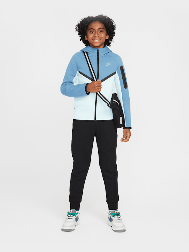Nike, Sportswear Tech Fleece Full-Zip Hoodie, blue, Image 7 of 7