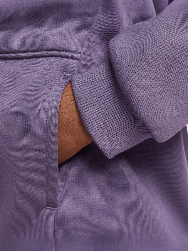 Nike, Sportswear Club Fleece Oversized Fullzip, roze, Afbeelding 6 van 7