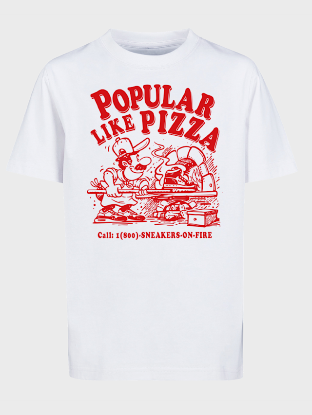 Mister Tee - Kids, Like Pizza Tee, white, Image 1 of 3