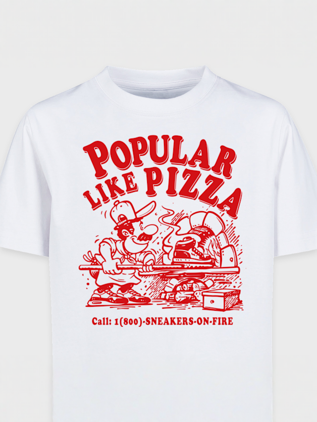 Mister Tee - Kids, Like Pizza Tee, white, Image 3 of 3