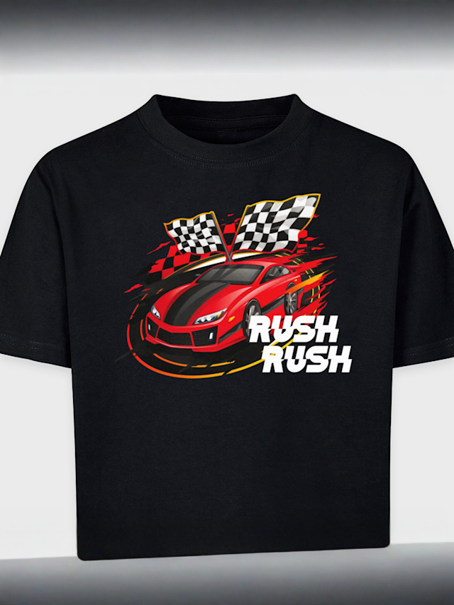 Mister Tee - Kids, Car Race Tee, black, Image 3 of 3
