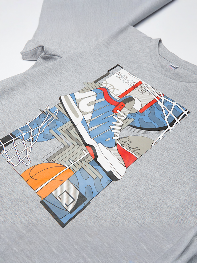 Mister Tee - Kids, Sneaker Collage Tee, grey, Image 3 of 3