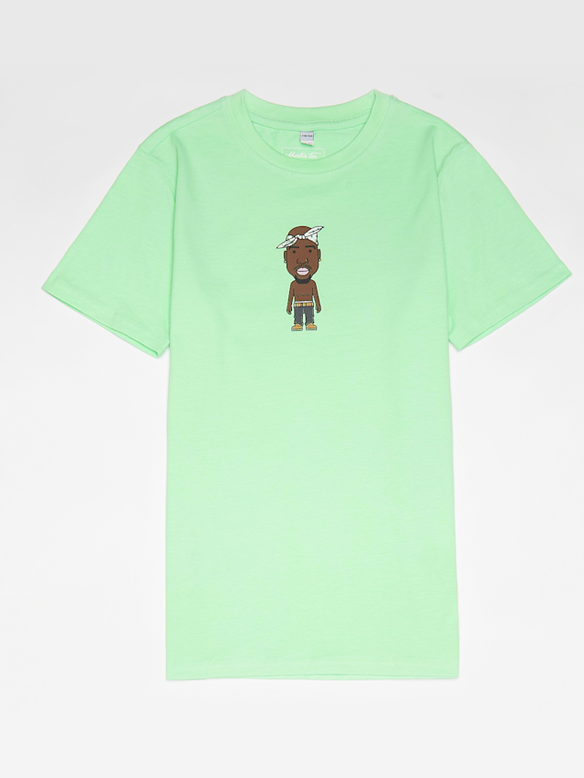 Mister Tee - Kids, LA Sketch Tee, zielony, Obraz 1 z 3