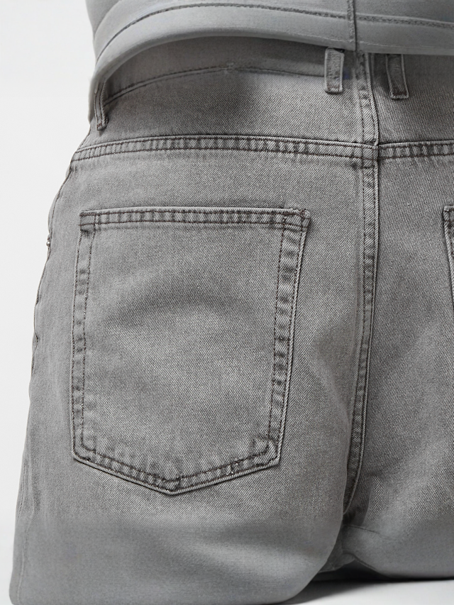 2Y STUDIOS, Adrik Basic Baggy Jeans, grey, Image 4 of 5