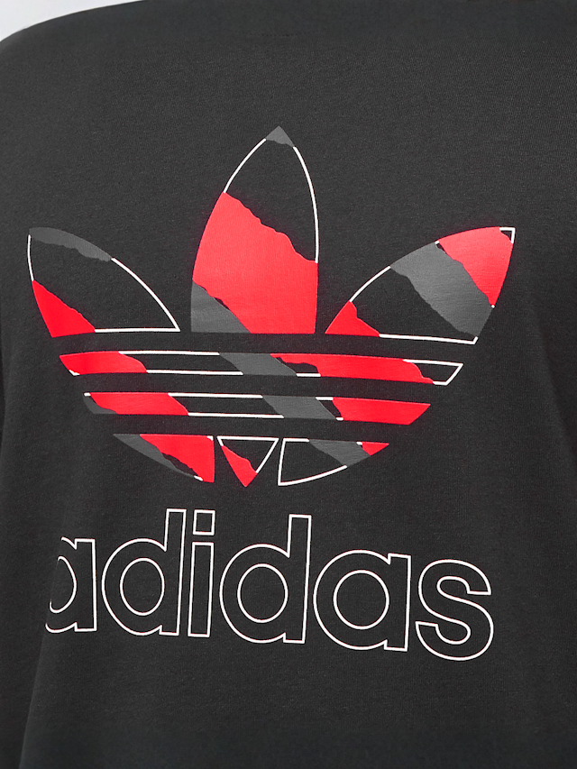 adidas Originals, Ripped Camo T-Shirt SMU Table Tee, black, Image 3 of 4