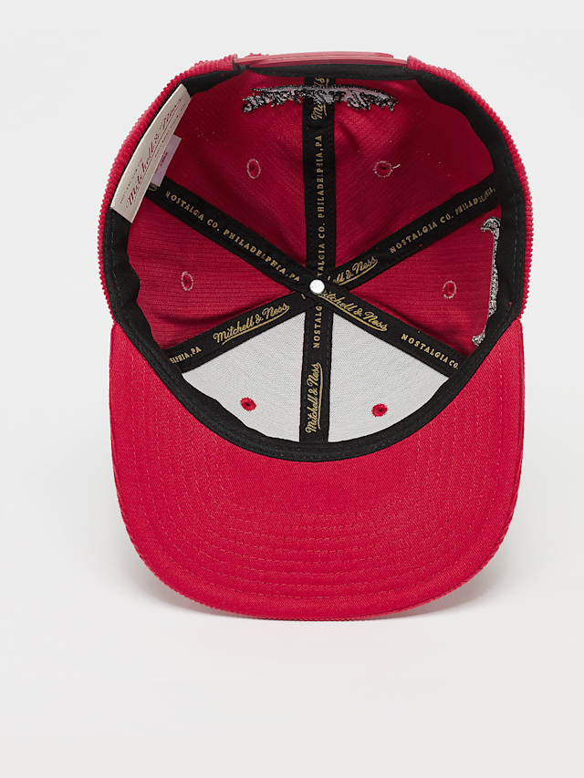 Mitchell & Ness, Cord Snapback NBA Chicago Bulls, red, Image 4 of 5