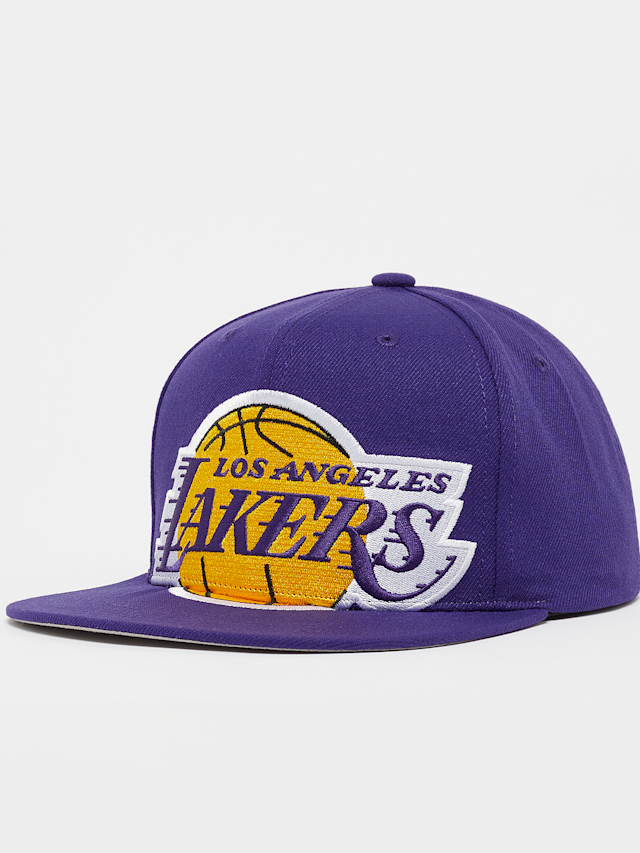 Mitchell & Ness, XL Logo Snapback Los Angeles Lakers, purple, Image 1 of 4