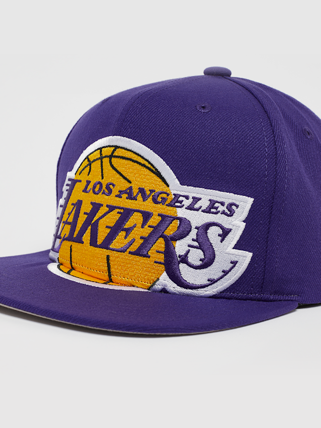 Mitchell & Ness, XL Logo Snapback Los Angeles Lakers, purple, Image 4 of 4