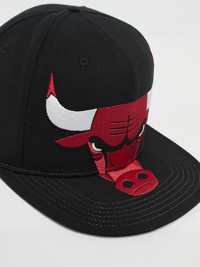 Mitchell & Ness, XL Logo Snapback Chicago Bulls, black, Image 4 of 4
