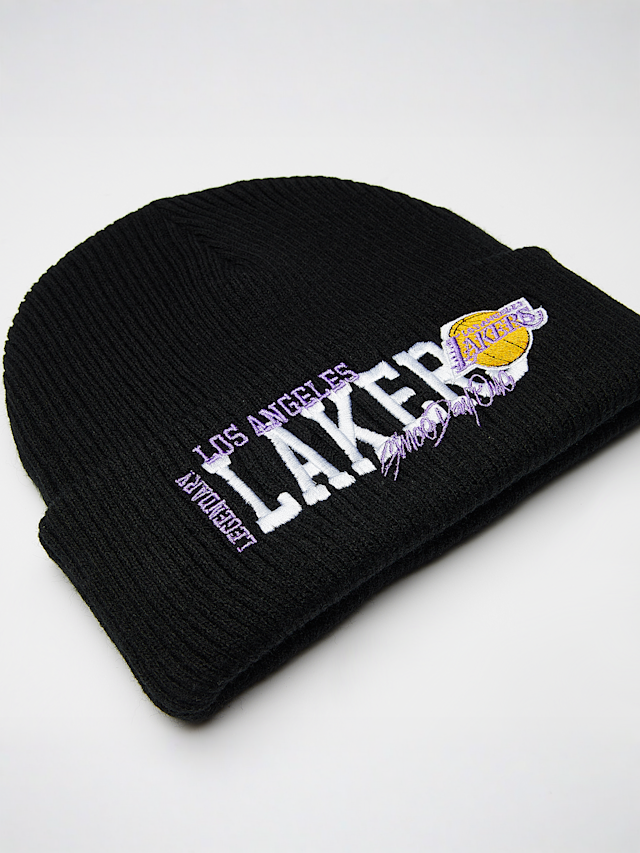 Mitchell & Ness, Billboard Knit HWC NBA Los Angeles Lakers, black, Image 3 of 3