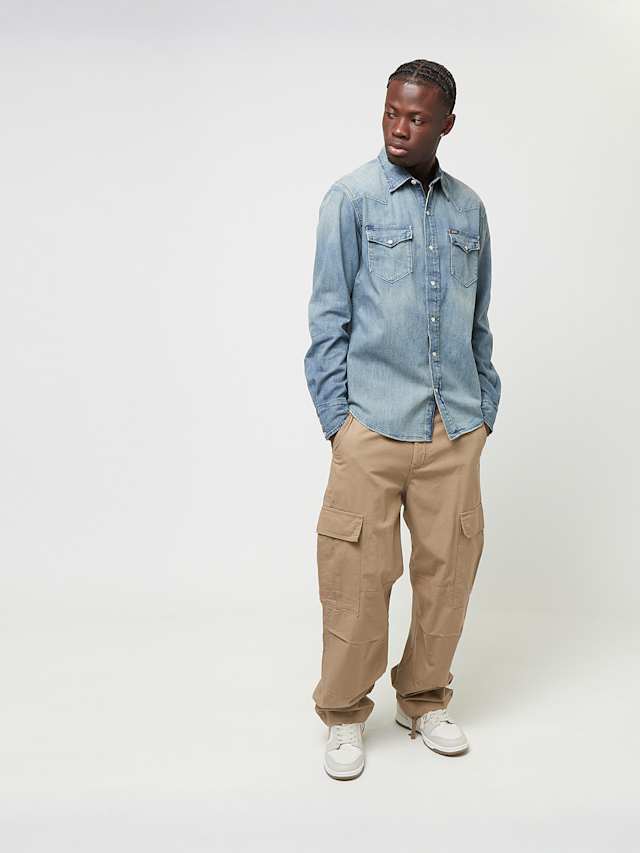 Polo Ralph Lauren, Icon Long Sleeve-Sport Shirt, niebieski, Obraz 4 z 4