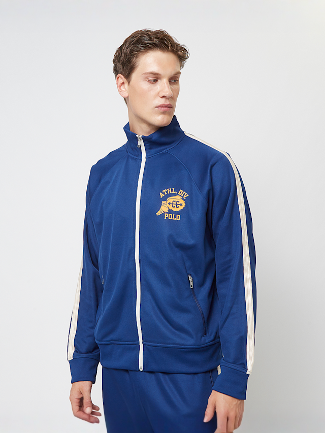 Polo Ralph Lauren, Long Sleeve Full Zip Track Jacket, blue, Image 1 of 4