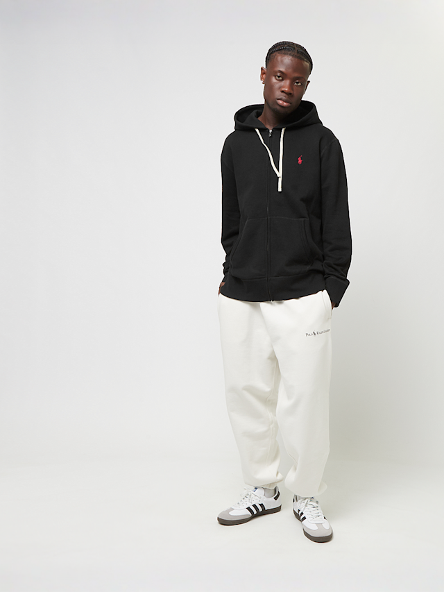 Polo Ralph Lauren, Long Sleeve-Knit Fullzip Hoodie, black, Image 4 of 4
