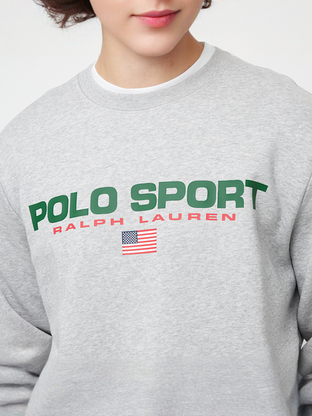 Polo Sport Ralph Lauren, Long Sleeve Knit, szary, Obraz 3 z 4