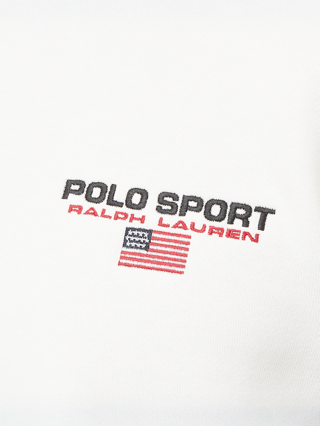 Polo Sport Ralph Lauren, Long Sleeve Sweatshirt, white, Image 3 of 4