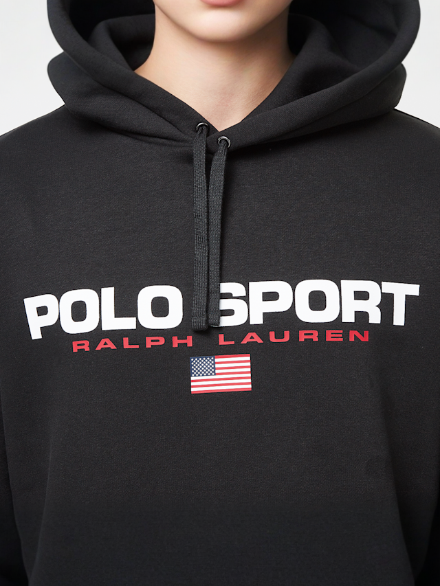 Polo Sport Ralph Lauren, LSPOHOODM6-Long Sleeve-Sweatshirt, black, Image 3 of 4