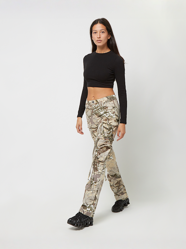 Smoke Rise, Utility High Rise Straight Pants, camouflage, Image 5 of 5