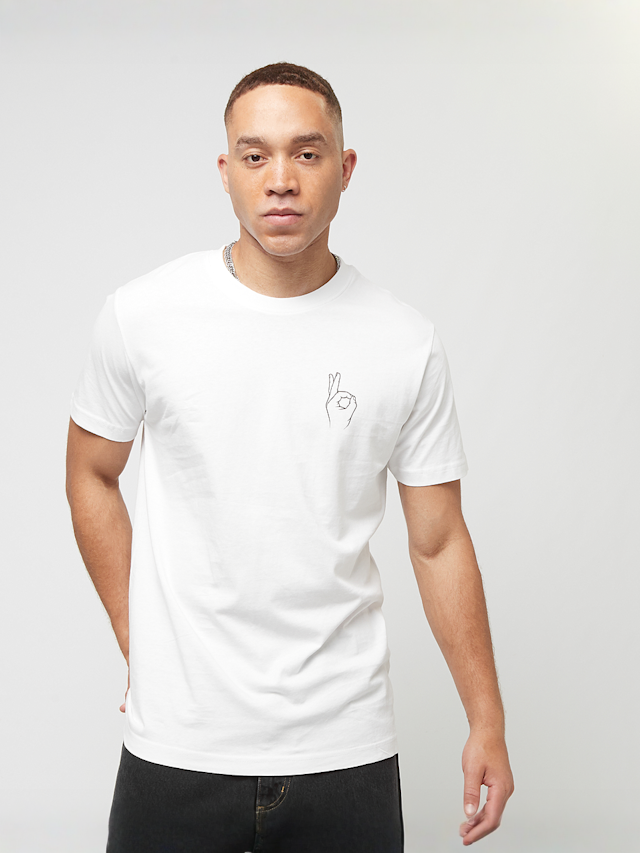 Mister Tee, Easy Sign Tee, white, Image 1 of 4