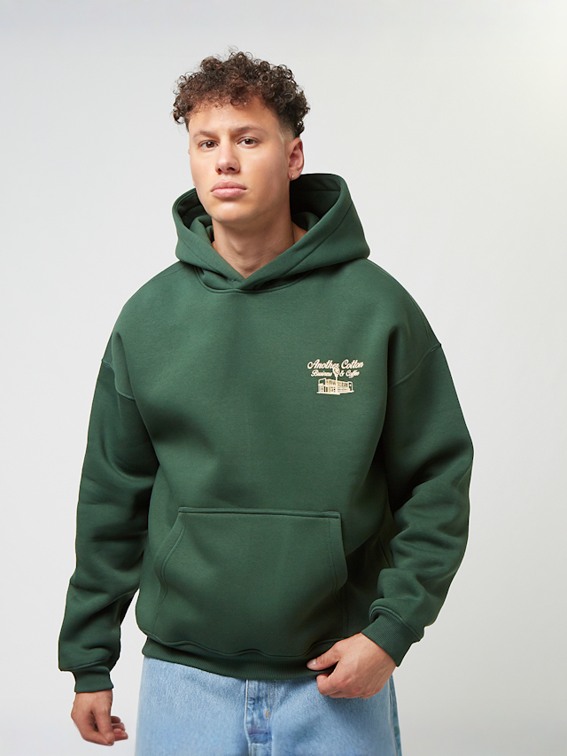 Another Cotton Lab, Workation Oversize Hoodie Bottle, green, Image 2 of 5