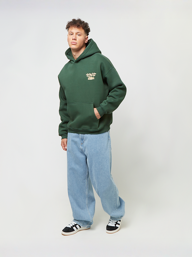 Another Cotton Lab, Workation Oversize Hoodie Bottle, green, Image 5 of 5