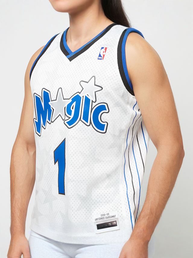 Mitchell & Ness, NBA Swingman Jersey 98 Orlando Magic Anfernee Hardaway, white, Image 3 of 7