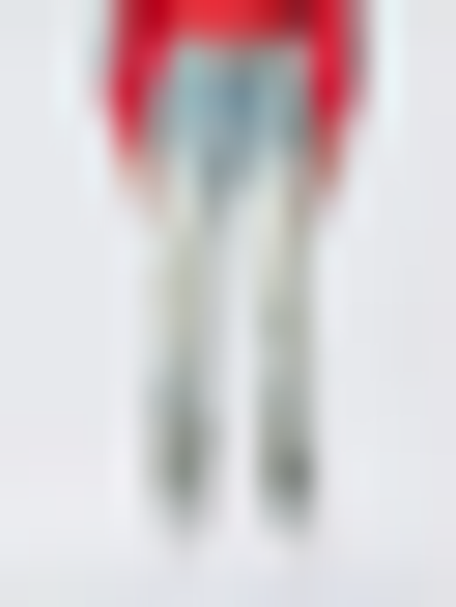 Smoke Rise, High Rise Stacked Western Jeans, blue, Image 1 of 7