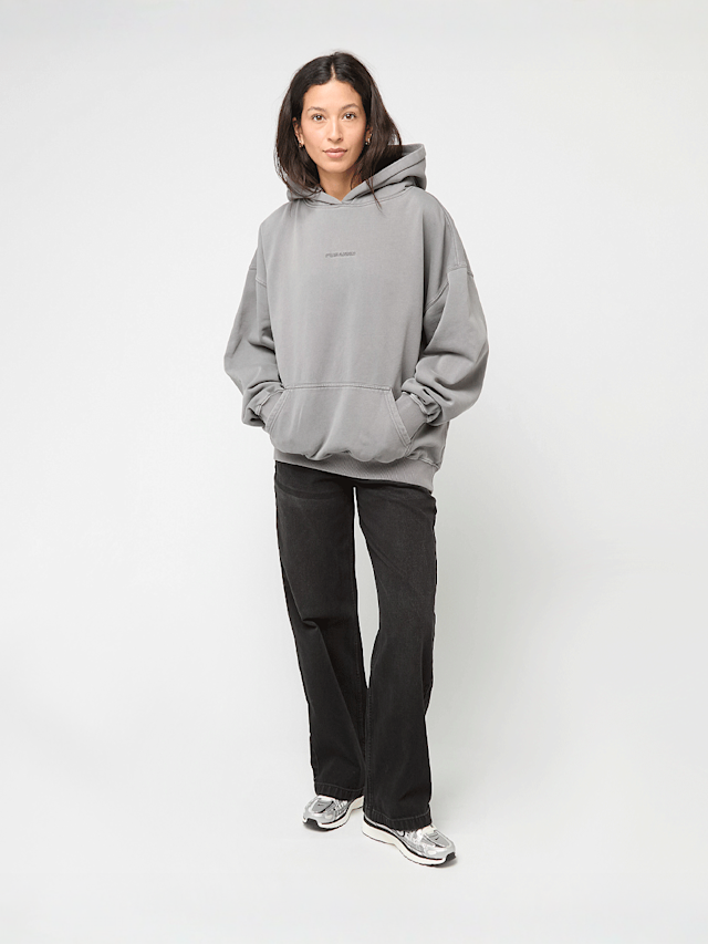 Pegador, Clarita Logo Oversized Hoodie, grey, Image 4 of 4