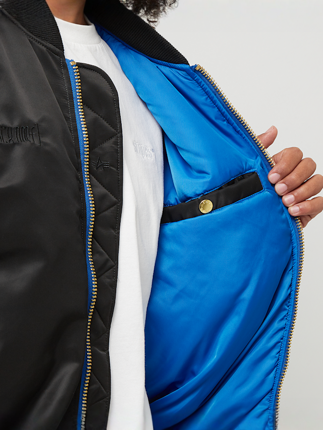 Alpha Industries, Alpha Industries x zəяo si:x nœf MA-1, zwart, Afbeelding 4 van 5