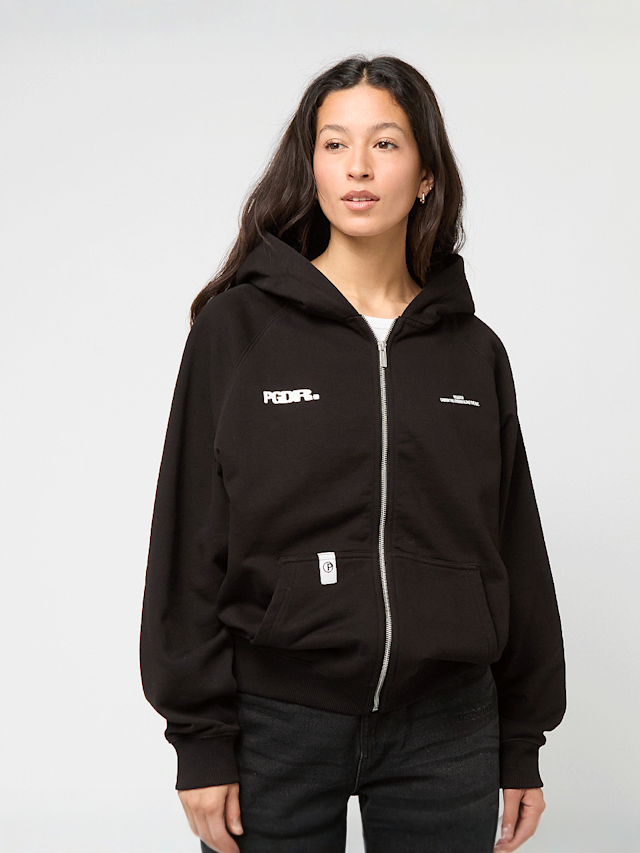 Pegador, Dee Oversized Sweat Jacket, czarny, Obraz 2 z 5