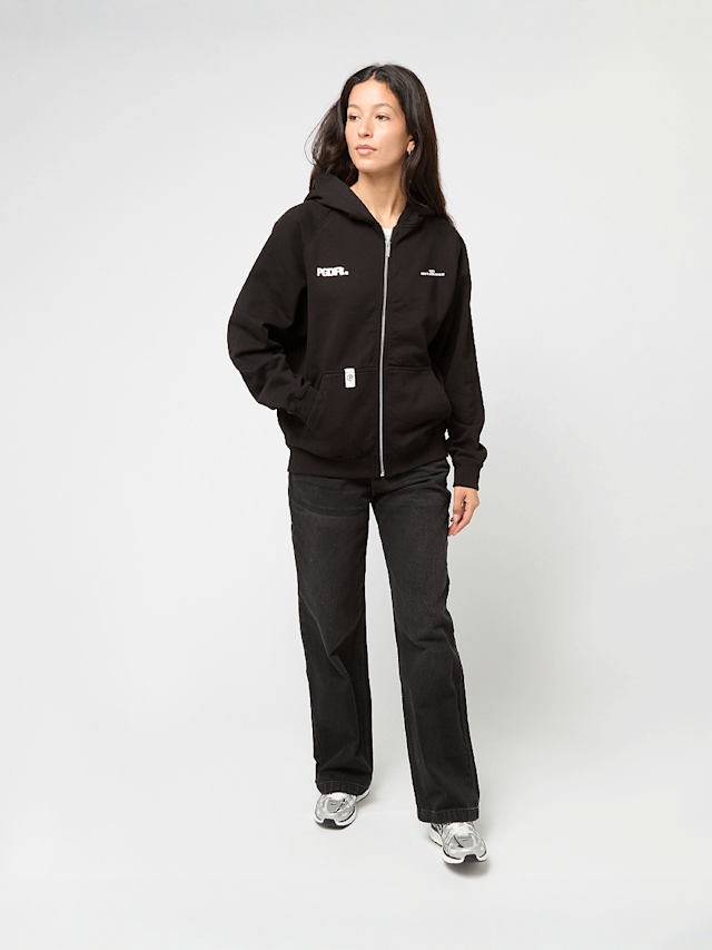 Pegador, Dee Oversized Sweat Jacket, czarny, Obraz 5 z 5