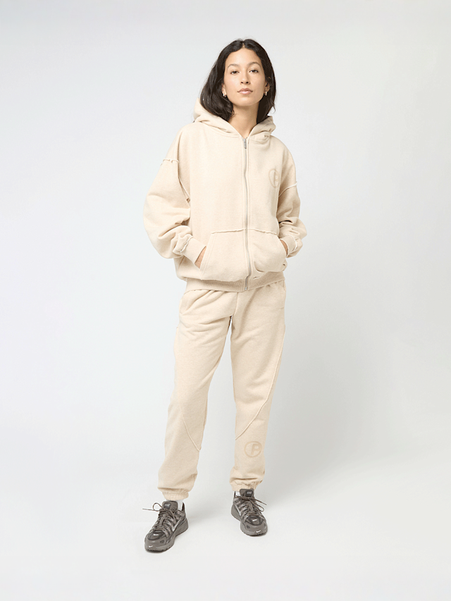 Pegador, Lessi High Waisted Sweat Pants, beige, Image 4 of 4