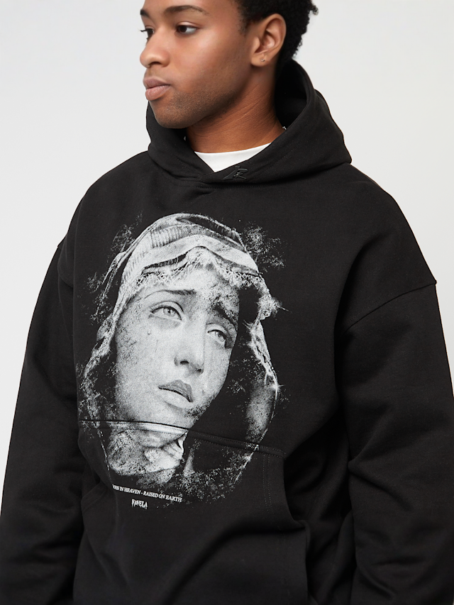 FAVELA, Maria Black Hoodie, black, Image 3 of 4